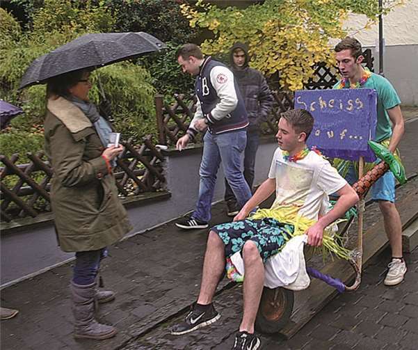 Der anspruchsvolle Parcours verlangte Mensch und Material einiges ab.