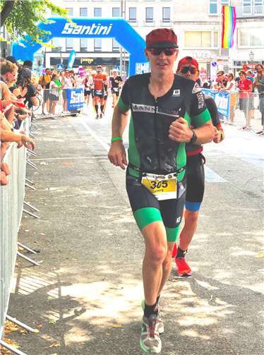 Der anwesende Familienklan gab die nötige Motivation beim Laufen.