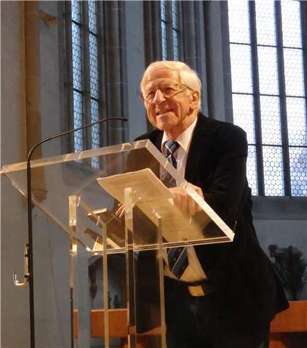 Der bekannte TV-Journalist und Buchautor war zur Gast in der Christuskirche. Foto: privat