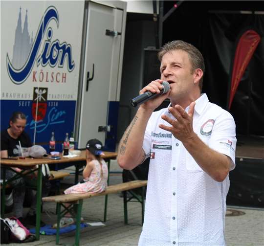 Der beliebte Schlagersänger Sascha Noah sorgte für beste Stimmung.