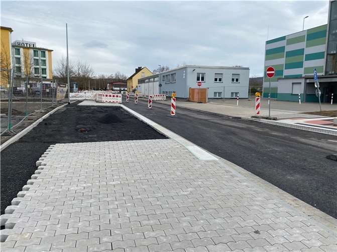 Der bisherige Ausbau in der Pastor-Klein-Straße fand im Bereich des neuen Moselbades statt.  Fotos: Stadt Koblenz/ Mandy Steffens
