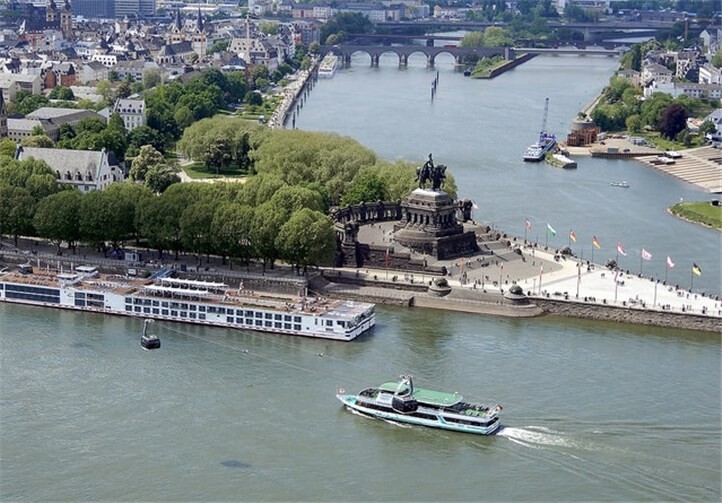 Der diesjährige Ausflug führte die Spielleute nach Koblenz. Dieter Wind