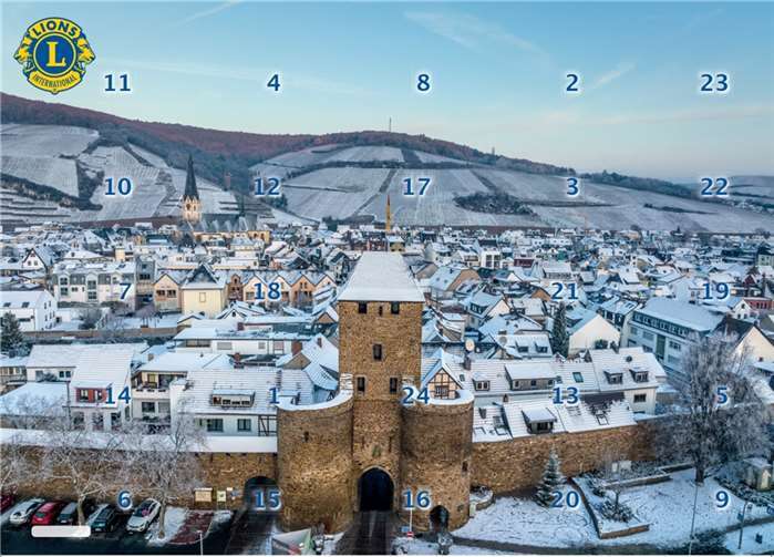 Der diesjährige Kalender beinhaltet Gewinne in Form von Gutscheinen im Gesamtwert von 18.500 Euro.  Foto: privat