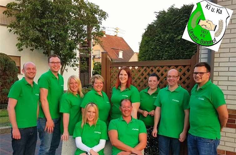 Der diesjährige Vorstand der Ki und Ka Urmitz-Bahnhof lädt zur Kirmes ein.  privat