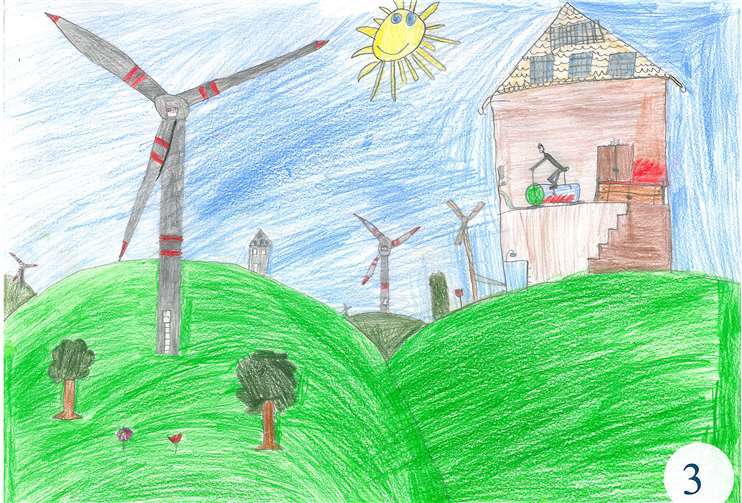 Der dritte Preis ging an den Laubacher Grundschüler Jannis Hofstadt.