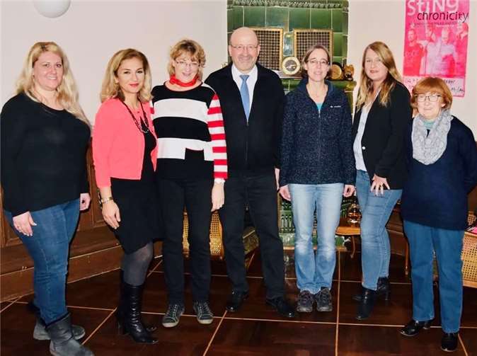 Der ehemalige Bürgermeister der Stadt Remagen, Herbert Georgi, war bei der Frauenunion zu Gast.Foto: privat