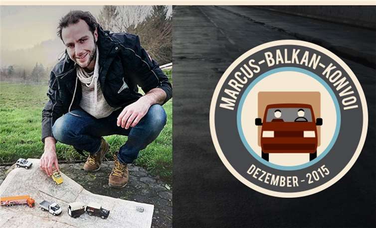 Hilfe für den Balkan-Konvoi gesucht Der ehemaligen Mitarbeiter der Einstieg GmbH, Marcus Kuppel, sucht weitere Unterstützung von Firmen und Privatpersonen. Foto:privat