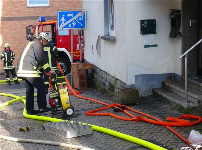 Der entstandene Sachschaden hält sich glücklicherweise in Grenzen.