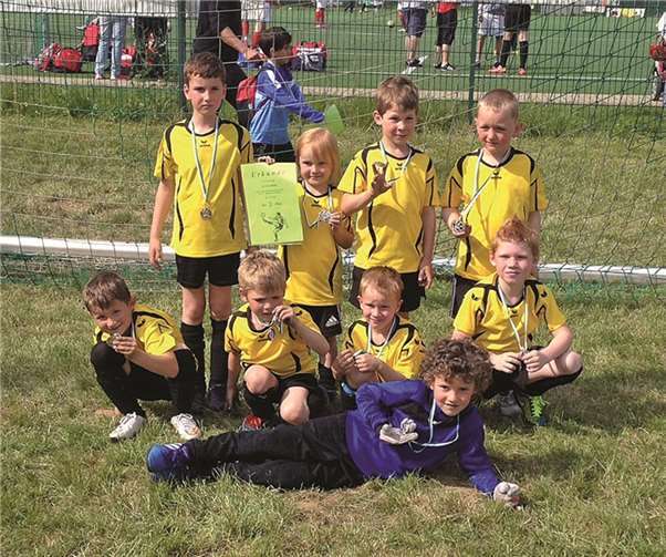 Der erfolgreiche Jahrgang 2008 beim Turnier in Volmershoven.privat