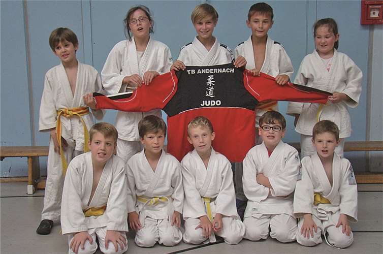 Der erfolgreiche Judoka-Nachwuchs des TB AndernachPrivat