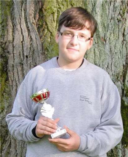 Der erfolgreiche Schülerschütze Domenik Nöthen. privat