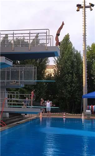 Der erst 10jährige David Lenz gewann seinen Vielseitigkeitswettkampf mit großem Vorsprung.  Foto: TGO