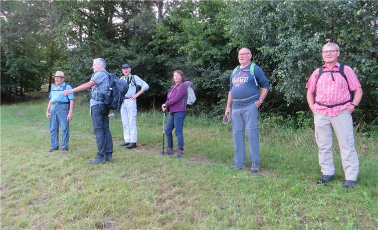Der erste Anstieg war geschafft. Fotos: Usula Annheier und Gottfried Heck