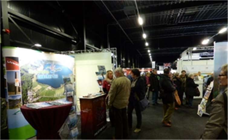 Der erste "Auftritt" der Ferienregion Laacher See bei der Tourismusmesse war ein voller Erfolg.  privat