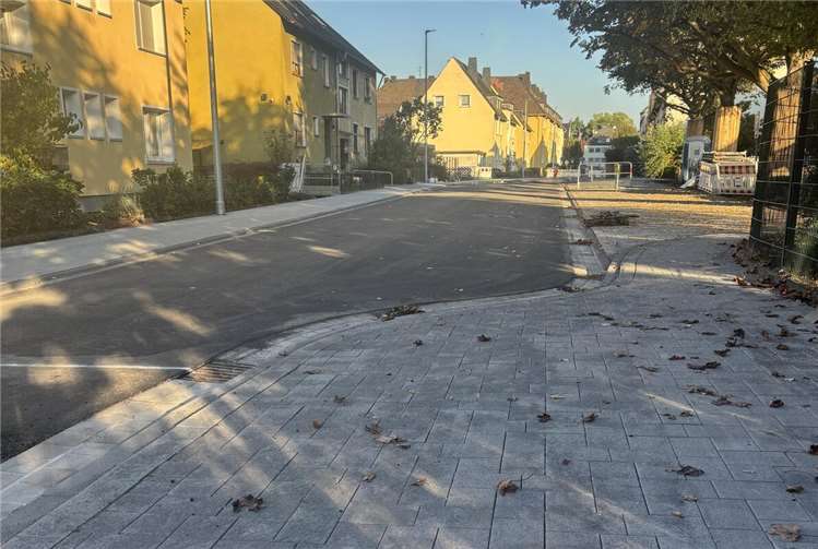 Der erste Bauabschnitt im Lindenweg ist abgeschlossen. Foto: Lina Behr / Stadtverwaltung Lahnstein