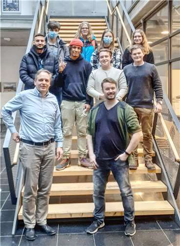 Der erste Physik-Leistungskurs am RheinAhrCampus in Remagen.Foto: privat