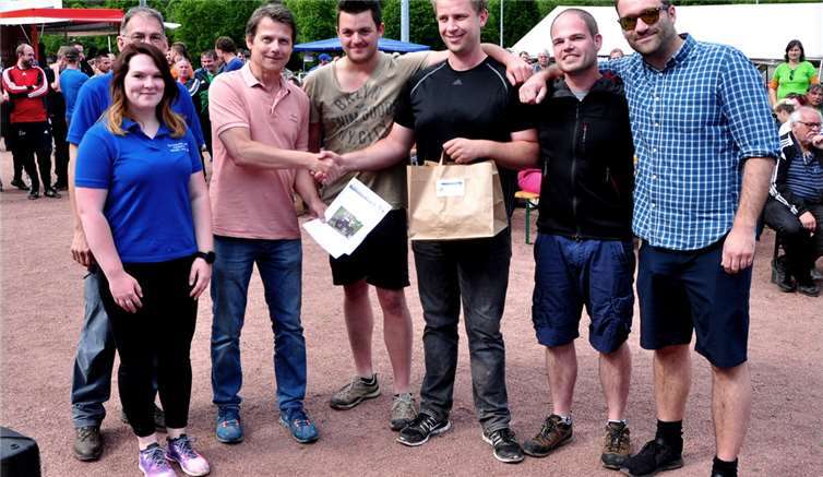 Der erste Platz im Wandern ging an Verm KA Westeifel/Mosel.Fotos: 