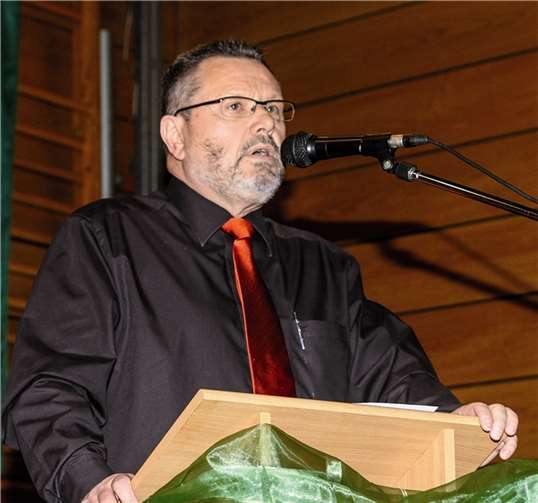 Der erste Vorsitzende Helmut Hannes begrüßte die Musikinteressierten.