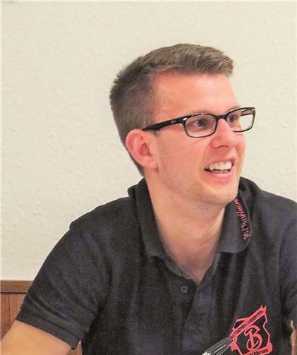 Der erste Vorsitzende Philipp Velten. Privat