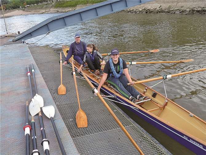 Der erste Vorsitzende W. Thalwitzer freute sich über den guten Ausbildungsstand der Jugend. privat