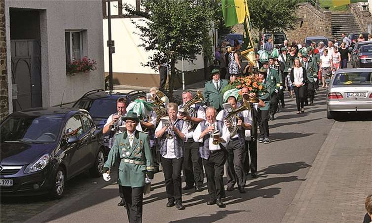 Der festliche Umzug stand am Sonntag auf dem Programm.Mike Rübenach