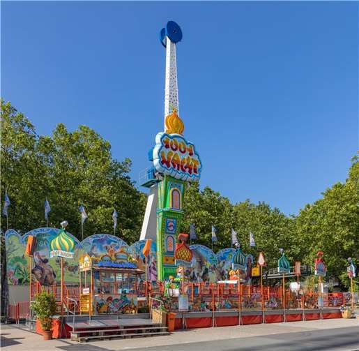 Der fliegende Teppich „1001 Nacht“.