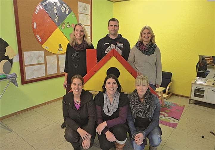 Der frisch gewählte Elternbeirat der Kita St. Martin. privat