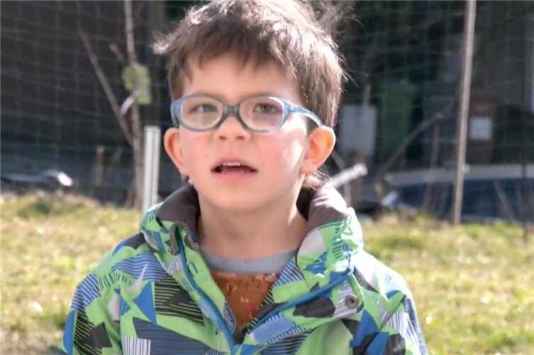 Der fünfjährige Hugo leidet an einer chronischen Krankheit und lebensbedrohlichen epileptischen AnfällenFoto:Florian Krempel / Deutsche Kinderhospiz Dienste e.V. 