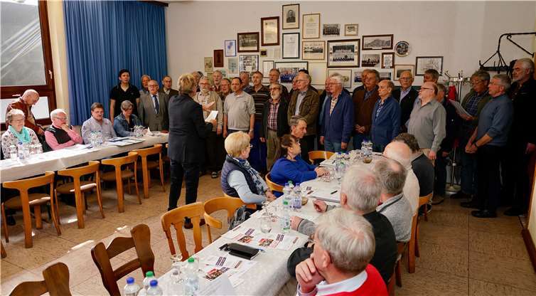 Der gastgebende MC Bachem empfing die Kreis-Sängerfamilie. Foto: KG