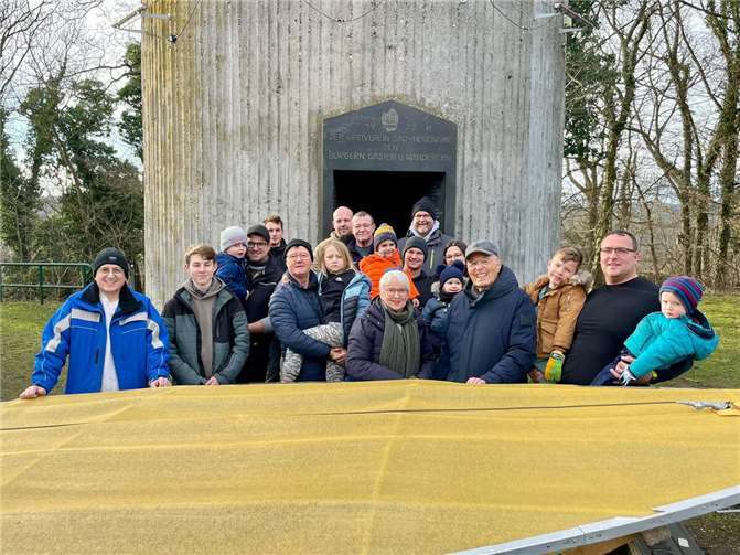 Der gemeinschaftliche Abbau hat Tradition.  Foto: privat
