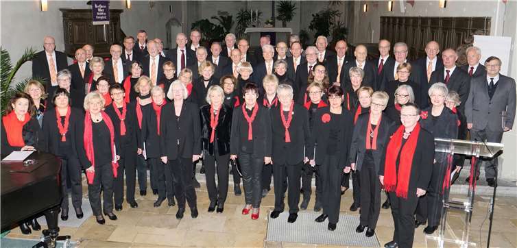 Der gemischte Chor "Vokal vital" bietet eine breite Palette des Chorgesangs .Foto: Liederkranz Andernach