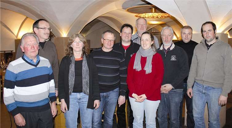 Der gesamte Vorstand des Weinbauversuchsrings.RERE