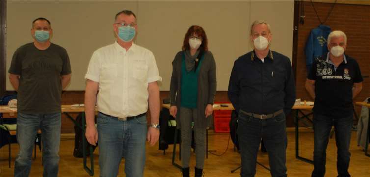 Der geschäftsführende Vorstand: (v. l.) Arenz, Nawrath, Watty, Bückmann und Götzer. Foto: privat