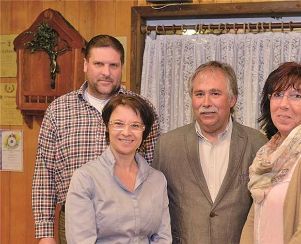Der geschäftsführende Vorstand (v.li.): Jörg Märtins (Geschäftsführer), Heike Adams (Schriftführerin), Volker Thormann (Vorsitzender), Claudia Kietzamnn (Schatzmeisterin), Ludger Lohmer (2. Vorsitzender).