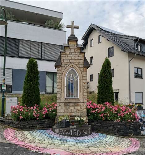 Der geschmückte Altar. Foto: privat