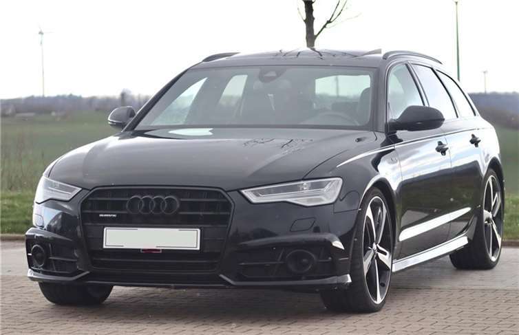 Der gestohlene Audi A6. Quelle: Polizeiinspektion Boppard