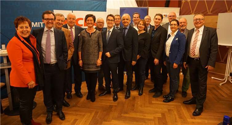 Der gewählte Vorstand der Kreis-CDU.Fotos: ROB