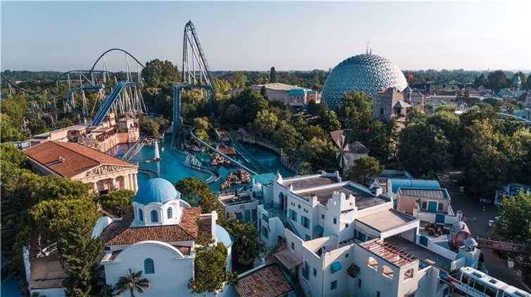 Der griechische Themenbereich.  Foto: Europa-Park