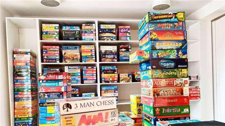 Der größte Brettspielverleih im Westerwald öffnet seine Türen.Foto: privat