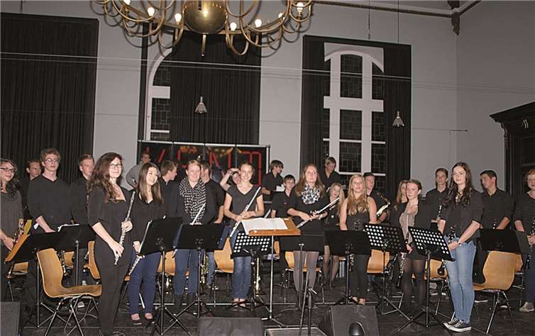 Der großartige Auftritt der „Concert-Band“ des Gymnasium begeisterte auf ganzer Linie. Udo Stanzlawski