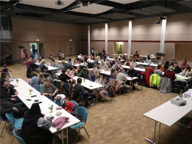 Der große Saal im Forum Polch war zur Verleihung des Deutschen Sportabzeichens gut besucht.