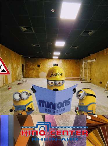 Der große Saal im Kino-Center rhein-Ahr wurde bereits entkernt, nun beginnt die Umgestaltung. Foto: privat