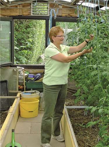Der hängende Garten von Manfred Kaiser stieß auf viel Bewunderung. privat
