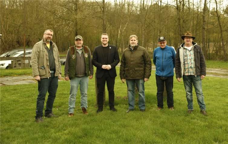 Der heimische Bundestagsabgeordnete Martin Diedenhofen (SPD) traf sich kürzlich zum Austausch mit der Neuwieder Schützengesellschaft.  Foto: Volker Bosch
