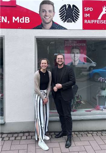 Der heimische Bundestagsabgeordnete Martin Diedenhofen (SPD möchte Familien in den Landkreisen Neuwied und Altenkirchen dazu ermutigen, eine Stipendiatin oder einen Stipendiaten aus den USA bei sich aufzunehmen. Foto: Marie-Christin Schlüter