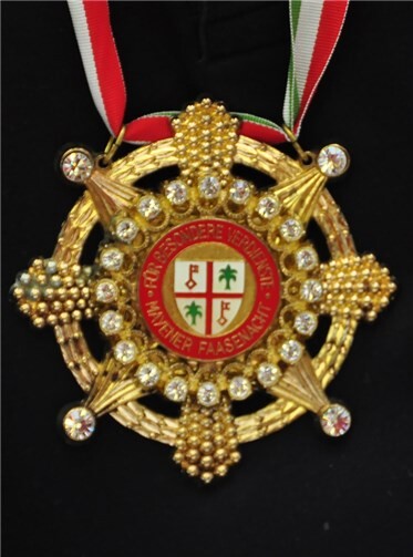 Der hohe städtische Fastnachtsorden.