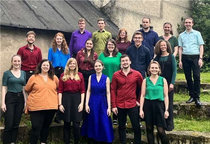 Der junge Chor Koblenz. Quellen: Kolpingsfamilie Vallendar