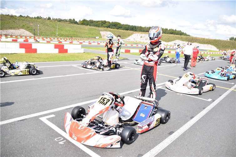 Der junge Leuteroder wartet auf den Start.Fotos: privat