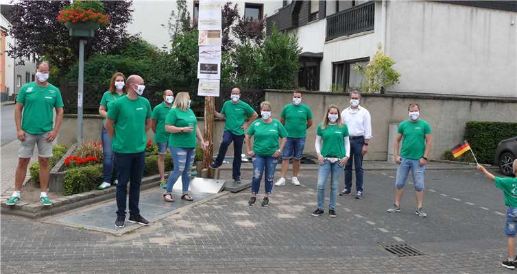 Der junge Vorstand freut sich auf eine rege Teilnahme und ein paar fröhliche Stunden am Kirmessamstag, 3. Juli.Foto: privat