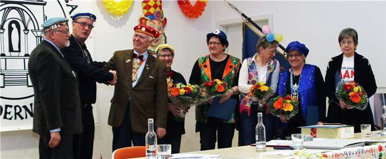 Der karnevalistische Teil war Höhepunkt des Abends. Copyright: Sankt-Johannes-Nachbarschaft